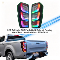 Kit de conversion pour pick-up : Systèmes d'éclairage LED, feux arrière RGB, feux arrière à défilement de couleur pour D-max 2020-2024