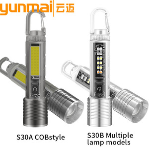 S30A S30B XHP50 30W ไฟฉาย LED แบบชาร์จไฟได้ตะขอแม่เหล็กเดินป่าตั้งแคมป์แสงกลางแจ้ง - Product Image 2