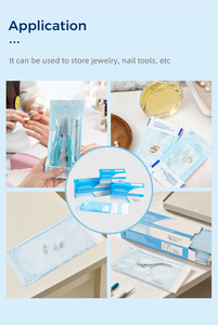 치과 진료소 사용을위한 일회용 의료 멸균 자체 밀봉 파우치 57x130 CE 인증 등급 I 의료 포장 - Product Image 5