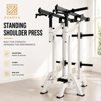 Machine à ramer assise à charge libre ZHAOYU avec poignées ergonomiques pour les centres de musculation commerciaux