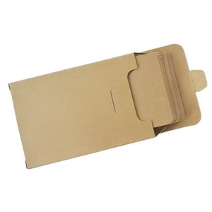Caja de papel Kraft, 71x105x15mm, rectangular, negra, vacía, embalaje de regalo para tarjetas de visita, fotos, postales, cajas de papel - Product Image 4