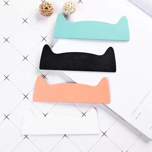 Alat ukur penggaris skala kayu Desain kucing 15cm untuk penggunaan alat tulis sekolah untuk anak-anak - Product Image 5