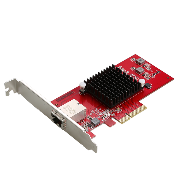 New Type 5-Speed Multi-Gigabit PCIe3.0-4X 10G/5G/2.5G/1G RJ45 Lan Card  PCI-E X4 Card Gigabit Network Cards