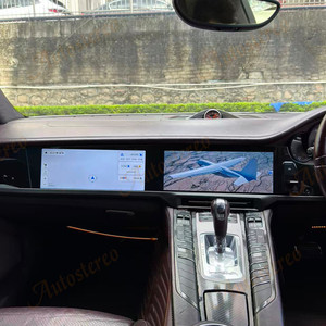 Autoradio multimédia Android double écran pour Porsche Panamera 970 (2010-2016) avec Carplay, GPS et unité centrale copilote (conduite à droite) - Product Image 3