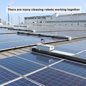 Robot de nettoyage autonome pour panneaux solaires photovoltaïques, très demandé, avec brosse, taux de commentaires positifs de 98% - Product Image 4