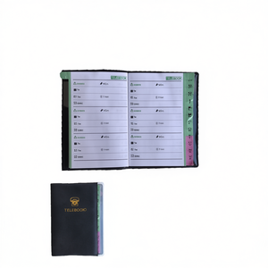 Mnj Telephone Directory 24Pcs Compact Card Holder With Tabs For Contact Storage And Organization - Product Image 1