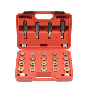 Oil Pan Thread Repair <b>Tool</b> <b>Set</b> 64 Piece Automotive <b>Mechanical</b> Repair Kit Alloy Steel Hand <b>Tools</b> - Product Image 1