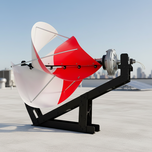 Petit générateur éolien autonome pour résidence, pouvant être combiné avec un système de production d'énergie hybride solaire - Product Image 2