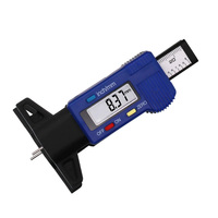 Jauge de profondeur de pneu de voiture numérique 0-25.4/0.01MM, outil de mesure pour la détection de l'usure des pneus, jauges d'épaisseur d'étrier