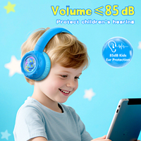 Casque pour enfants ONIKUMA B30 Casque sans fil V5.4 Haut-parleur 32 mm Connexion de signal plus rapide et plus stable