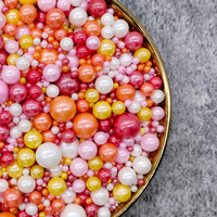 Perles d'or comestibles de 2 mm, 4 mm, 6 mm, 8 mm, 10 mm, 14 mm pour la décoration de gâteaux