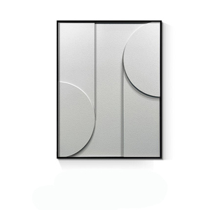 Sala <span class=keywords><strong>de</strong></span> estar decorativa abstracta 3D geométrica medidor <span class=keywords><strong>de</strong></span> electricidad pintura medidor eléctrico caja cubierta - Product Image 4