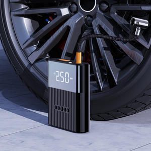 Bomba de Aire Portátil Along The Way 24V 120W con Pantalla Digital LED y Fuente de Alimentación Tipo C para Emergencias en el Automóvil - Product Image 2