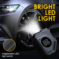 Le plus récent 12V DC ABS matériel filaire compresseur voiture Gadget grand écran numérique 150psi pompe rapide gonfler le gonfleur de pneu pour les voitures
