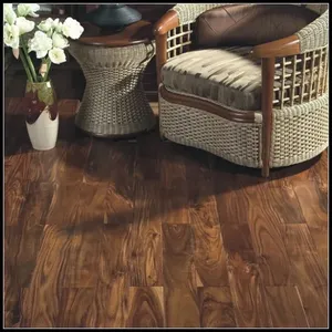 Color natural/Acacia teñida Suelo de madera dura maciza/Suelo de madera - Product Image 4