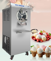 Machine à glace automatique commerciale dure pour camion alimentaire italien 20L/H