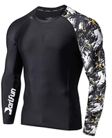 Maillot de cyclisme léger grande taille pour homme - Respirant, séchage rapide, extensible dans les quatre sens, mélange polyester/spandex, manches longues