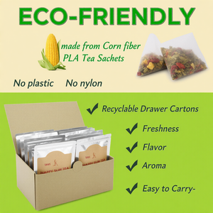 Té Adelgazante Happy Slim, Té Desintoxicante 100% Natural para la Limpieza de Colon, Alivio de la Hinchazón, Hoja de Loto, Espino y Diente de León - Product Image 2