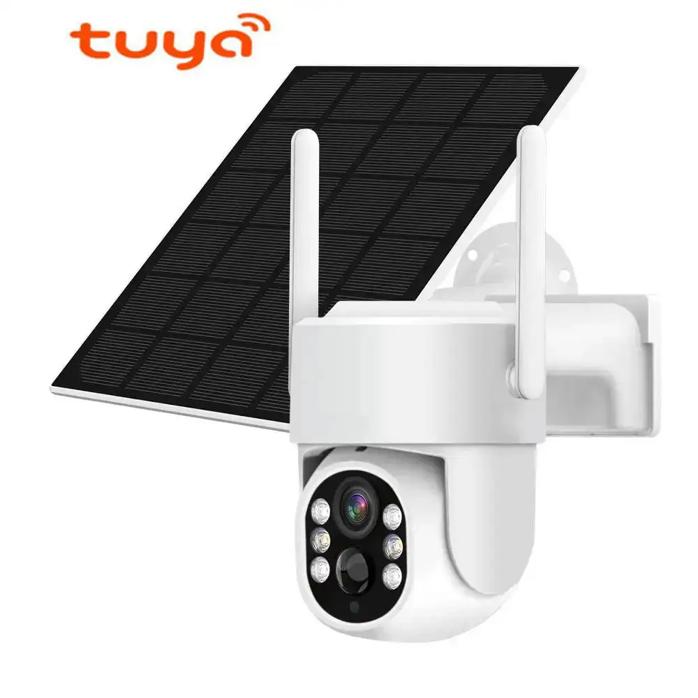 New Arrival 4G Ptz Waterproof Two-Way Audio Human Motion Detection Camera Security wit Solar Panel