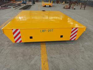 עגלת העברה נטולת מסילה המופעלת על ידי סוללה להובלת חומרי עבודה בסדנה - Product Image 6