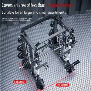 Estación multifunción Equipo deportivo Gimnasio comercial Máquina de fitness-Power Rack <span class=keywords><strong>Smith</strong></span> Machine con entrenador funcional - Product Image 6