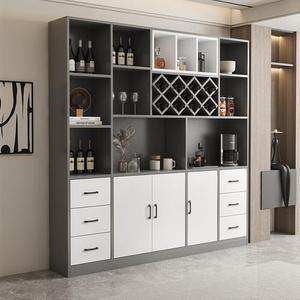 Gabinetes de Vino de Lujo de Roble Macizo Personalizables |   Muebles de Bar Modernos y Ecológicos para el Hogar con Capacidad para 30-39 Botellas - Product Image 3