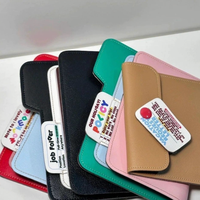 Porte-passeport en cuir PU bicolore tendance 2026 avec étui de voyage multifonctionnel pour cartes et sac de rangement pour billets