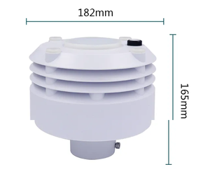 เครื่องวัดคุณภาพอากาศ bibo RY-CPM2516 CE SDI12 6 in 1 วัดค่าพารามิเตอร์ 6 ตัว ได้แก่ อุณหภูมิ ความชื้น PM2.5 PM10 เสียงรบกวน แสงสว่าง และสภาพอากาศ - Product Image 2