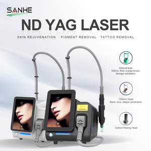 Macchina Laser Picosecondo Sanhe a Doppia Lunghezza d'Onda 532nm/1064nm ND:YAG per Rimozione Tatuaggi - Product Image 1