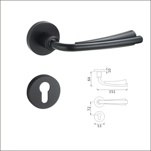 Eader-nội thất cửa mới xử lý thiết kế phần cứng LEVER Door xử lý với Ôn Châu cửa xử lý khóa - Product Image 2