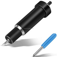 Cuchilla y soporte tipo negro Roland de alto rendimiento para plotter de corte Superficie pulida OEM Precio de fabricación personalizable