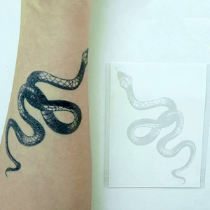 Tatuaje Temporal Personalizado con Transferencia de Agua, Adhesivo Impermeable para Cara, Cuerpo y Brazos, Dura 2 Semanas - Product Image 1