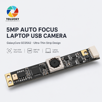 Modul Kamera USB Fokus Otomatis OEM 5MP GalaxyCore GC05A2 Papan Fleksibel Rigid Tipis Khusus untuk Sistem Tertanam