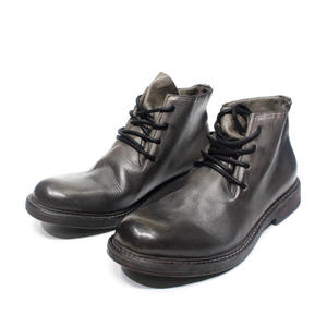 Nouvelles bottes Solidite Craft - Semelle en cuir véritable luxueuse, bottines décontractées en cuir de vachette, bottes chukka pour hommes, fabriquées à la main et tendance. - Product Image 2