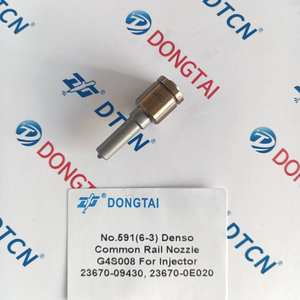 NO.591(6-3)TOPDIESEL Buse à rampe commune G4S008 pour 23670- 09430 23670-0E020 - Product Image 2