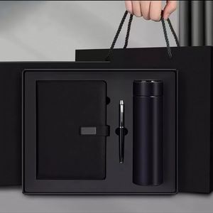 Promotional Business Customized Pu Leather Luxury A5 Journal Magnetic Notebook with Pen <b>Thermos</b> <b>Cup</b> Gift Set Corporate Gift Box - Product Image 3