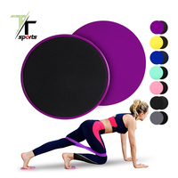 TTSPORTS Disques de glisse triangulaires pour exercices abdominaux et entraînement complet du corps – Disques de fitness pour gym, yoga, Pilates