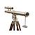 Télescope nautique en laiton massif avec trépied en bois, marin, réglable, décor Vintage de maison - Product Image 5