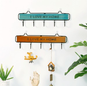 Crochet de clé d'entrée créatif décoratif nordique, crochet de <span class=keywords><strong>porte</strong></span>-<span class=keywords><strong>manteau</strong></span> <span class=keywords><strong>mural</strong></span> en bois <span class=keywords><strong>Vintage</strong></span> - Product Image 3