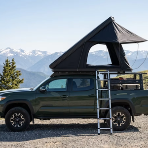 Tenda da Tetto Leggera in Alluminio a Guscio Rigido per 2 Persone, Campeggio Outdoor 4x4 Fuoristrada Impermeabile Quattro Stagioni - Product Image 1