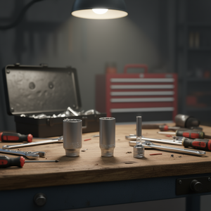 Fervi <b>Socket</b> Wrench Set 32mm 24mm 10mm Polygonal Chrome Vanadium Steel - Product Image 3