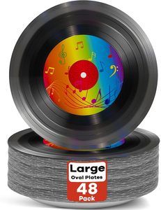 Álbum Retro <span class=keywords><strong>de</strong></span> <span class=keywords><strong>los</strong></span> años 1950, suministros para fiestas temáticas, cumpleaños, Navidad, decoraciones <span class=keywords><strong>de</strong></span> neón <span class=keywords><strong>Rock</strong></span>, plato <span class=keywords><strong>de</strong></span> Acción <span class=keywords><strong>de</strong></span> Gracias, linterna para festivo - Product Image 1