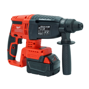 Trapano a percussione rotativo a batteria Milwaukee M18 <span class=keywords><strong>SDS</strong></span> Plus Brushless (solo corpo macchina) per lavori su muratura <span class=keywords><strong>e</strong></span> cemento - Product Image 3