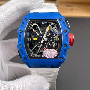 Montre mécanique à remontage automatique de luxe 3503, ultra-fine, en matériau NTPT de haute qualité, avec bracelet en caoutchouc - Product Image 3