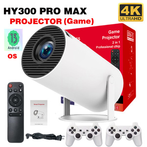 Proyector de Cine en Casa Inteligente Más Reciente con Android 11, <span class=keywords><strong>Mini</strong></span> LED, WiFi6, 3D, 4K, con Altavoces Integrados HY300 Pro - Product Image 2