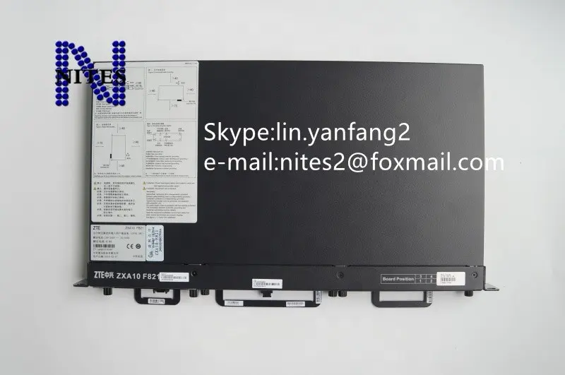 Original ZXA10 F821 PON XPON DSL MDU tipo cartão LAN MDU caixa de equipamentos