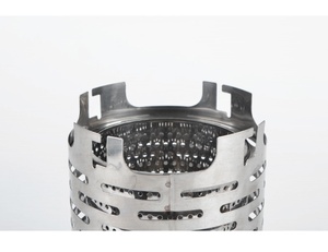 Mini Stufa da Campeggio Portatile in Acciaio Inox, Riscaldatore per Tenda Invernale, Attrezzatura per Riscaldamento Portatile da Campeggio - Product Image 6