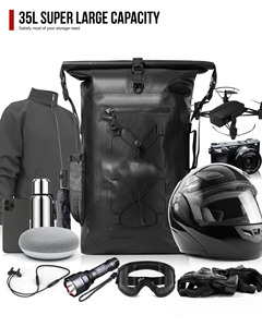 Free Sample Factory Lightweight PVC 15L/<b>25L</b> Camping Kayaking Floating Pack Travel Outdoor Waterproof <b>Backpack</b> Dry Bag Motorcycle - Product Image 4