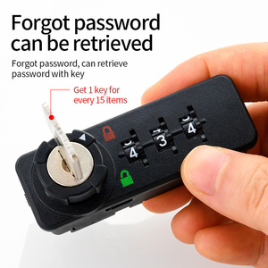 Chất Lượng Cao Màu Đen Chống Trộm Mã Số Khóa Kỹ Thuật Số Mật Khẩu Ngăn Kéo An Ninh Tủ Khóa - Product Image 4