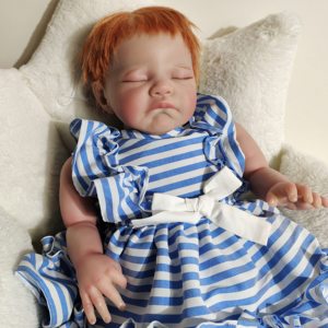Heiß begehrte 20 Zoll handbemalte <span class=keywords><strong>Anime</strong></span> Silikon <span class=keywords><strong>Reborn</strong></span> Baby Puppe schlafend – Neugeborenen Silikon <span class=keywords><strong>Reborn</strong></span> Baby Puppen für Mädchen, Kinder und Spielzeug - Product Image 5